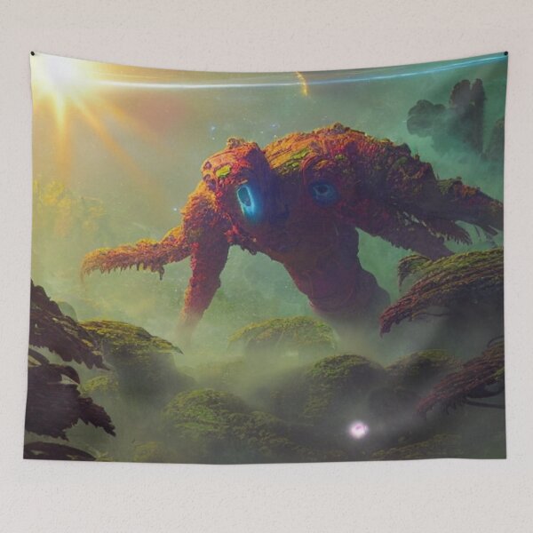 Item preview, Celestial Robot Watching Over The Planet designed and sold by Space-Wear.
