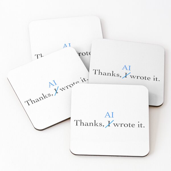 Item preview, AI Wrote It designed and sold by peachesandfizz.