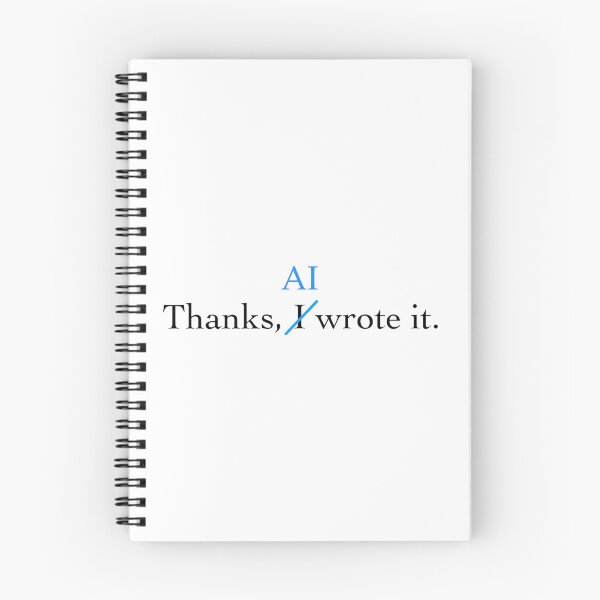 Item preview, AI Wrote It designed and sold by peachesandfizz.