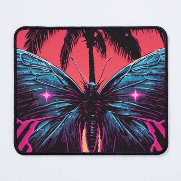 Item preview, Synthwave/Retrowave Butterfly designed and sold by RESToRAPTOR.
