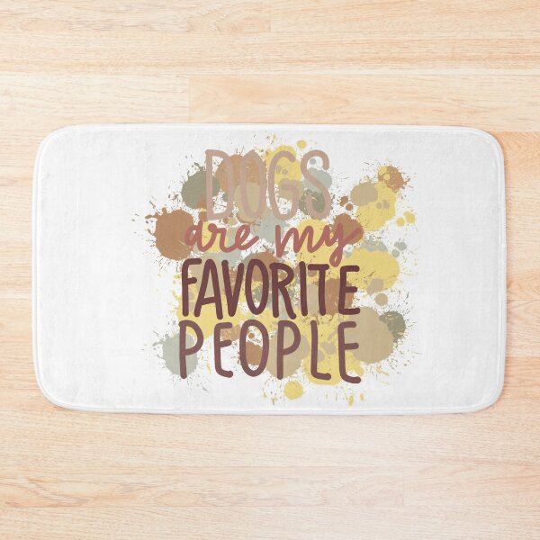 Item preview, Dogs are my favorite people yellow brown designed and sold by chuckletuckle.
