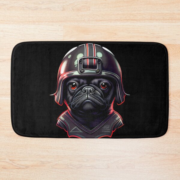 Item preview, Pug as football player two designed and sold by MLArtifex.