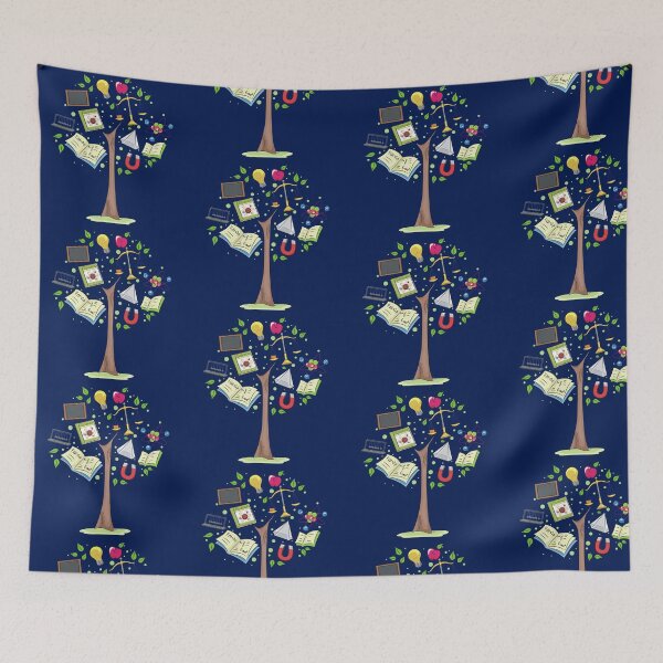 Item preview, Science Tree | Biology, Physics, Chemistry, Technology Collage Tree  designed and sold by EngineersArt.