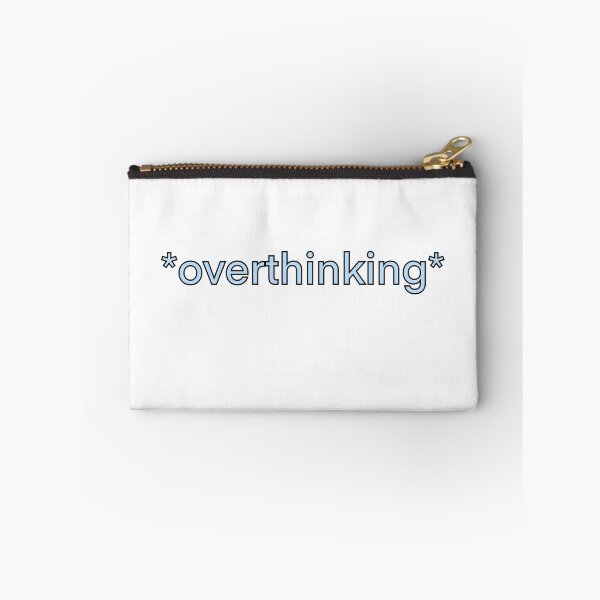Item preview, *overthinking* (Blue) designed and sold by Kiran Hayer.