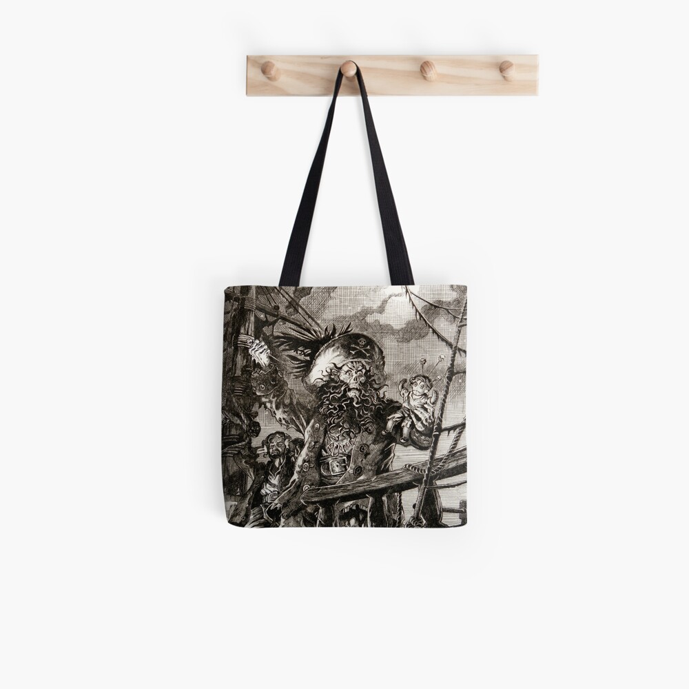 LeChucks Revenge Engraving Stofftasche