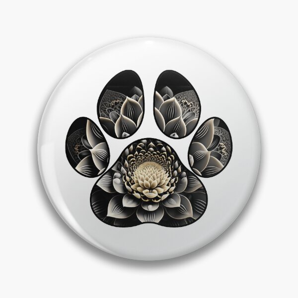 Item preview, Mandala Lotus Paw Print designed and sold by SnarkyCoffee.