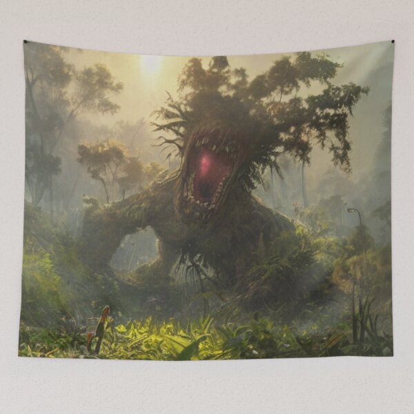 Item preview, Tree Monster Roaring In A Forest designed and sold by Space-Wear.