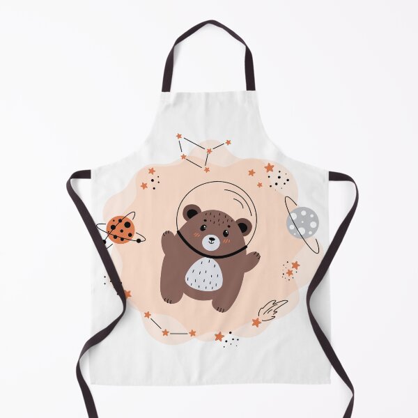 Item preview, A bear in a space suit with a helmet and a planet. designed and sold by SkadhiEir.
