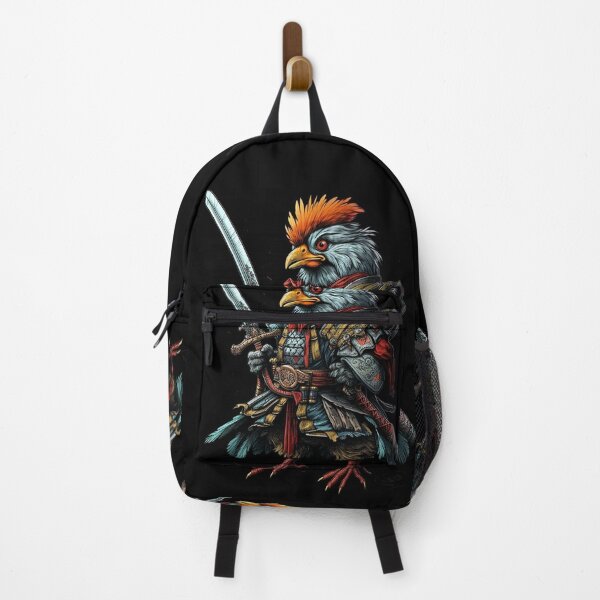 Item preview, Samurai Chicken Cartoon designed and sold by DreamPuzzles.