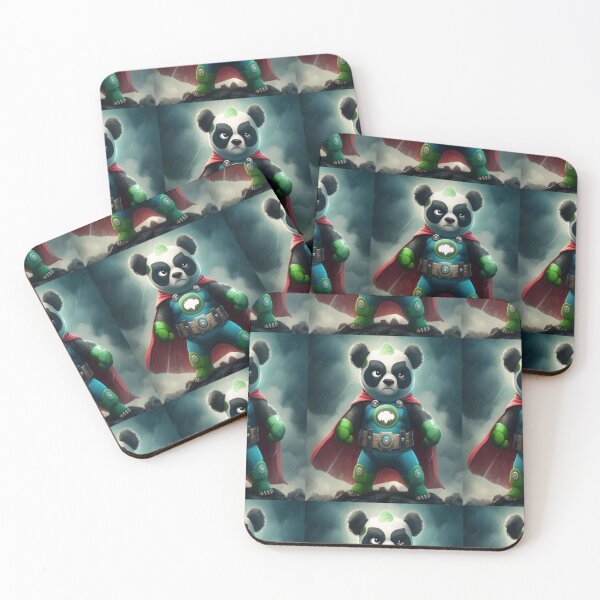 Item preview, panda super hero designed and sold by yoca44.