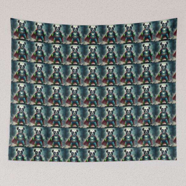 Item preview, panda super hero designed and sold by yoca44.