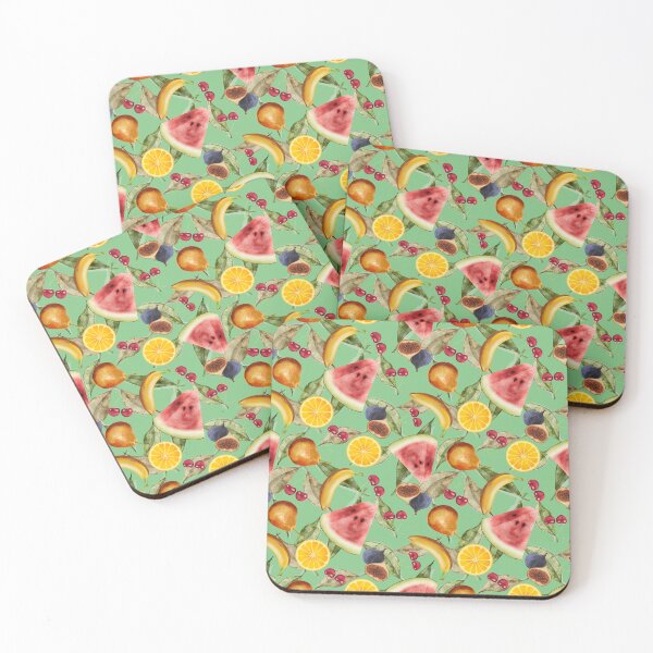 Item preview, Tropikalne owoce, tropical fruit designed and sold by MistyLakeArt.