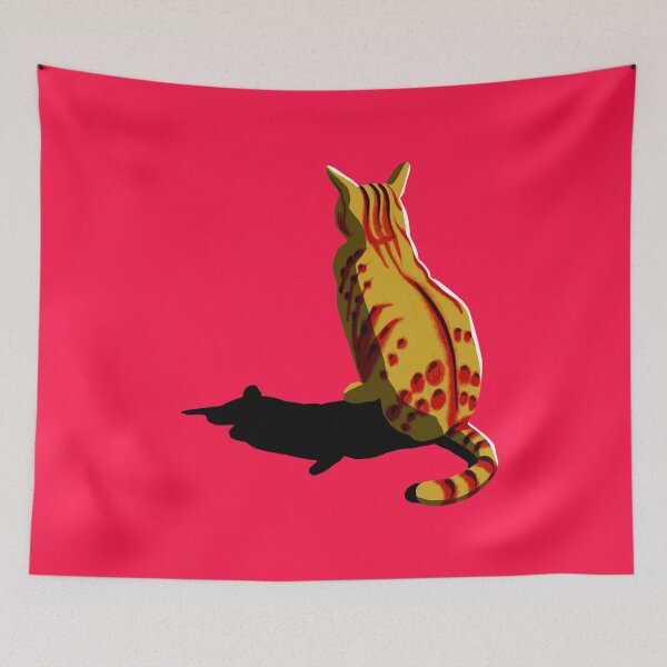 Item preview, The mysterious cat designed and sold by Rômulo Queiroz.