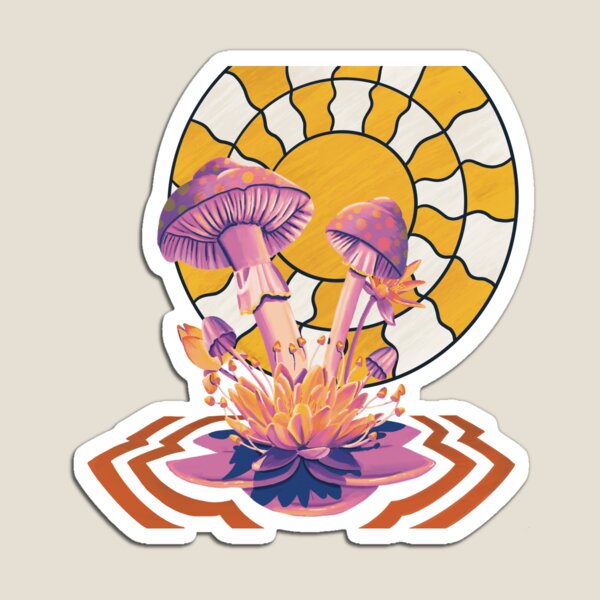 Item preview, Mushrooms on the Water  designed and sold by Joanne Neubauer.