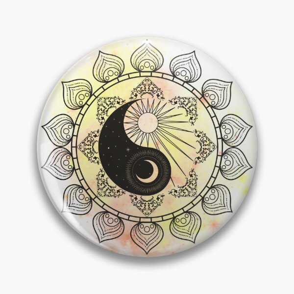 Aperçu de l'œuvre Soleil et lune Yin Yang créée et vendue par SLlight.