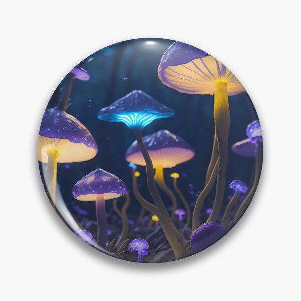 Item preview, Magic Mushroom Forest Mushroom Enlightenment - Mushrooms designed and sold by internlvisions.