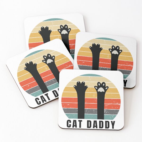 Item preview, Cat Daddy Black Cat Vintage Eighties Style Cat Retro designed and sold by CreationExpress.