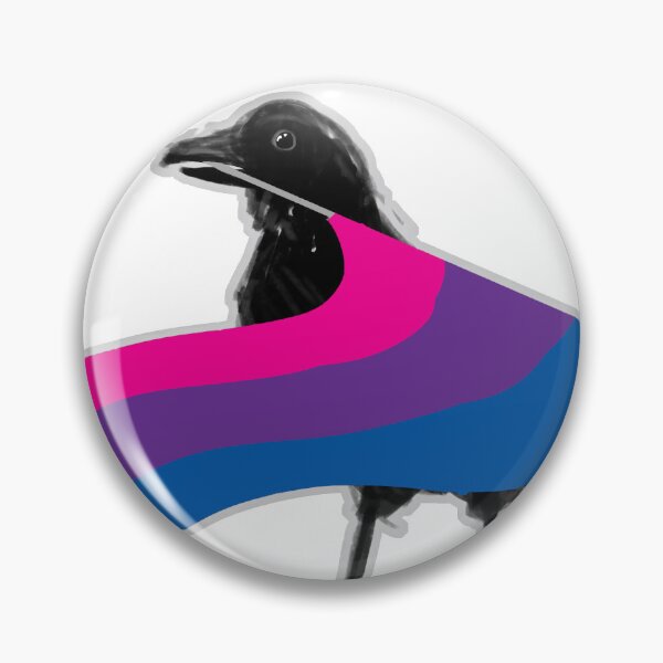 Item preview, Bi Pride Crow designed and sold by SerpentineMinor.