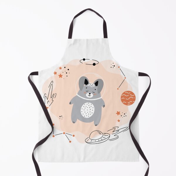 Item preview, A bunny in a spacesuit with a helmet and a planet. designed and sold by SkadhiEir.