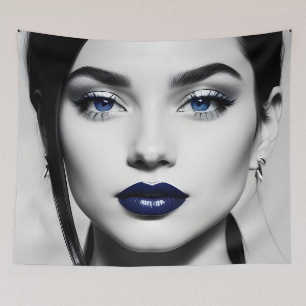 Item preview, Black and white photoportrait designed and sold by lulu-o-lulu.