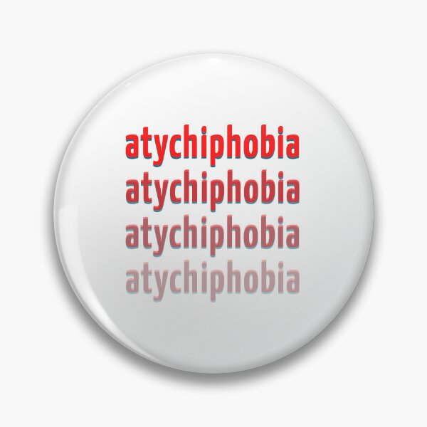 Item preview, atychiphobia Text Design - atychiphobia the fear of failure - typographie atychiphobia design designed and sold by AnsykD.