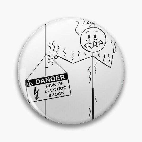 Item preview, Danger Electrical Sign | Gift for Electrician designed and sold by EngineersArt.