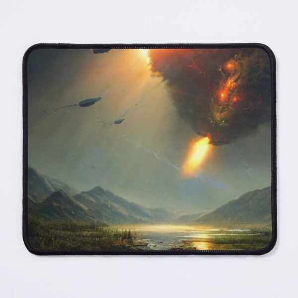 Item preview, Alien Shipping Attacking A Planet designed and sold by Space-Wear.
