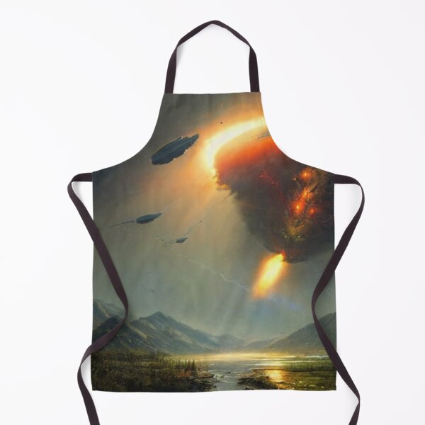 Item preview, Alien Shipping Attacking A Planet designed and sold by Space-Wear.