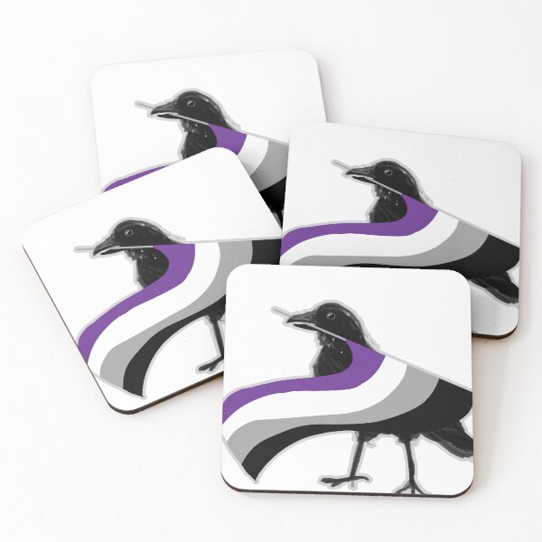 Item preview, Ace Pride Crow designed and sold by SerpentineMinor.