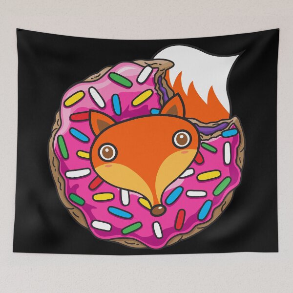 Item preview, Fox Donut designed and sold by plushism.