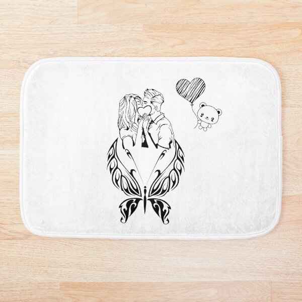Item preview, Love shirt with a butterfly designed and sold by Chouaib ⭐⭐⭐⭐⭐.