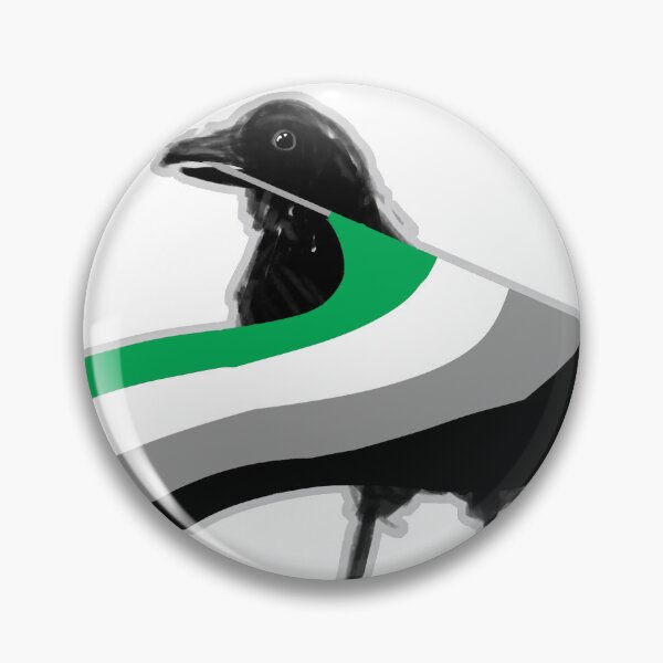 Item preview, Aro Pride Crow designed and sold by SerpentineMinor.