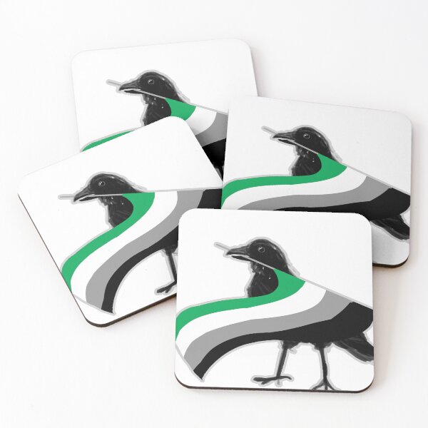 Item preview, Aro Pride Crow designed and sold by SerpentineMinor.