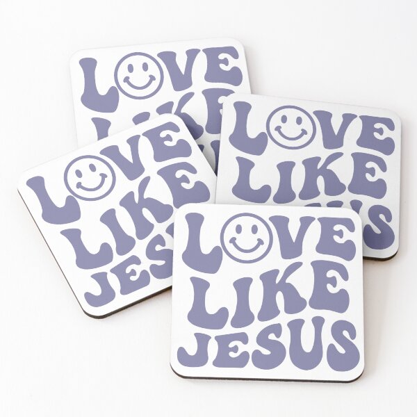 Item preview, Love Like Jesus Smiley Modern Logo Church God Christian designed and sold by Sarahmontano.