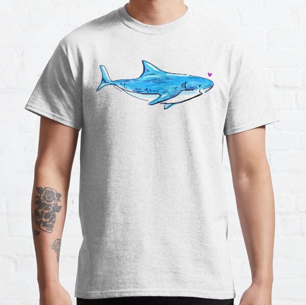 Shark with a Crush Classic T-Shirt