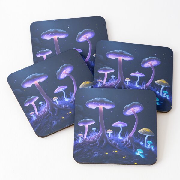 Item preview, Magic Mushroom Hill - Mushrooms designed and sold by internlvisions.