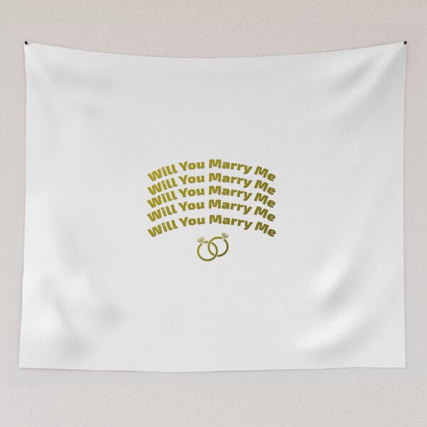 Item preview, will you marry me wedding ring design designed and sold by AnsykD.