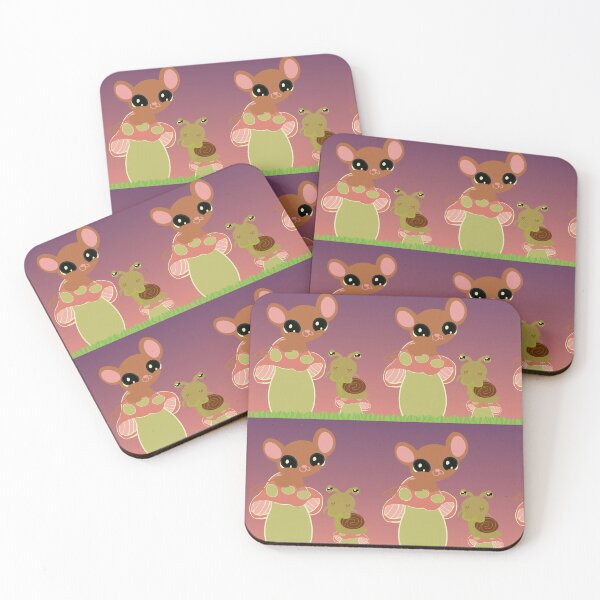 Item preview, Mouse and Snail Fungus Friends  designed and sold by Day10Machine.
