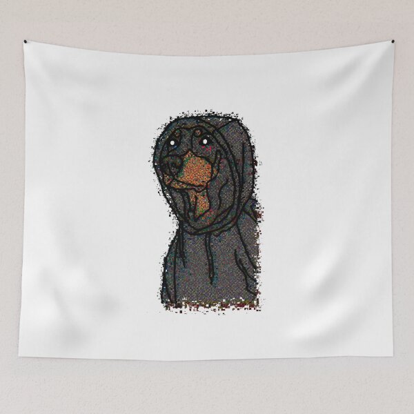 Item preview, Psychedelic Dog designed and sold by DelfisArt.