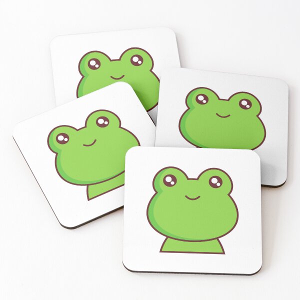 Item preview, Happy Cute Frog designed and sold by TheArtisanAttic.