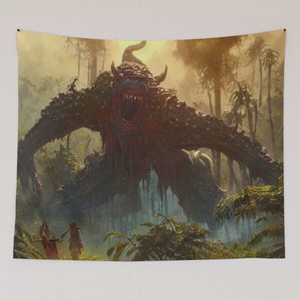 Item preview, Alien Hunting Through Swamp designed and sold by Space-Wear.