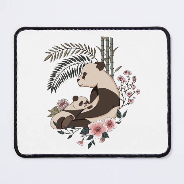 Item preview, Mommy Panda and Baby Panda designed and sold by RonjaPedersen.