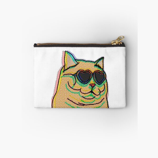 Item preview, psychedelic cat designed and sold by DelfisArt.