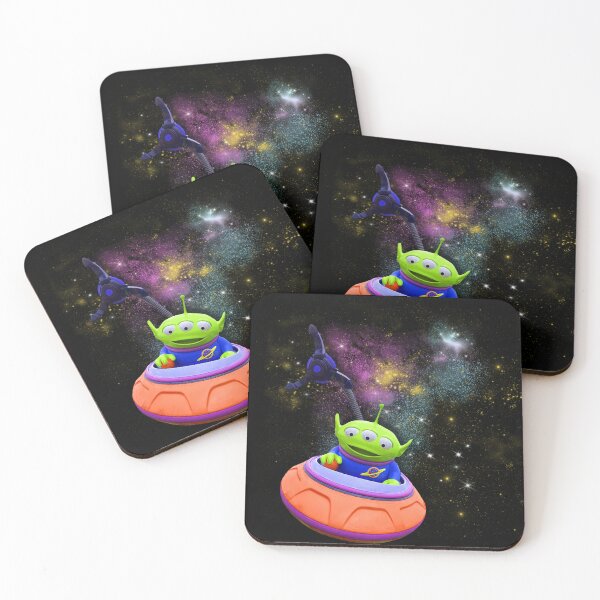 Item preview, alien swirling saucers designed and sold by rosyscrap75.