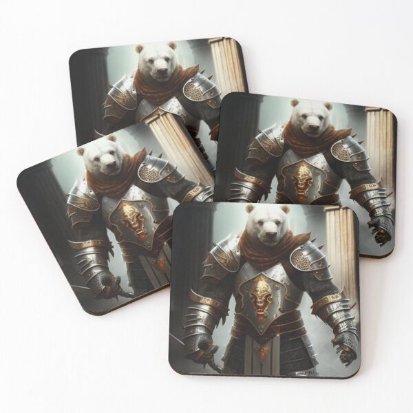 Item preview, Bear Knight - Barclay designed and sold by Highlandkings.