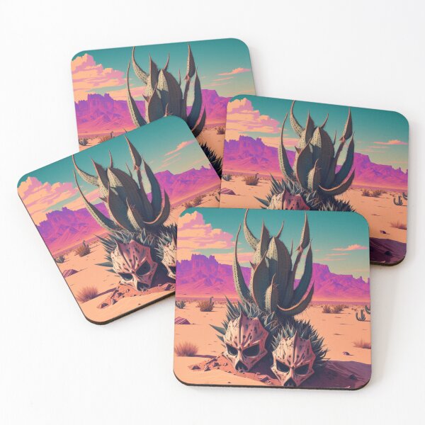 Item preview, Synthwave/Retrowave Desert Post Apocalypse designed and sold by RESToRAPTOR.