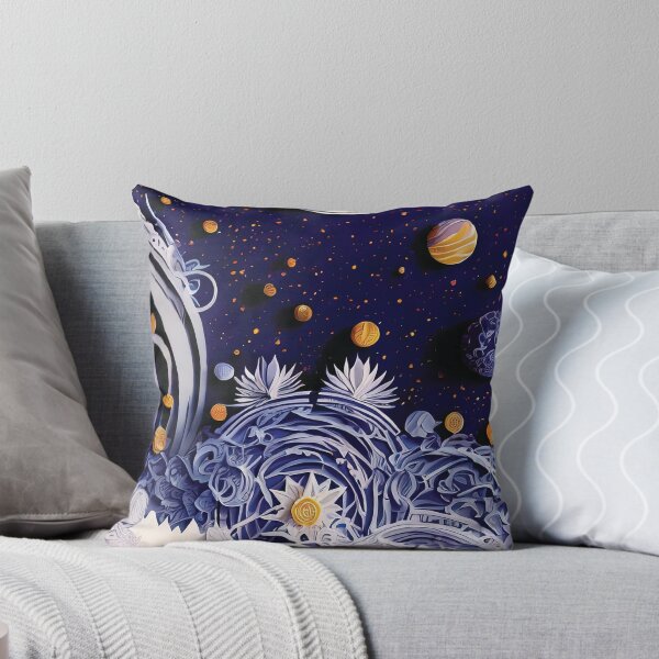Item preview, Cosmic Paper Cut # 02 - Night Pattern Papercut - Bohemian and Magic Design  designed and sold by zotilus.
