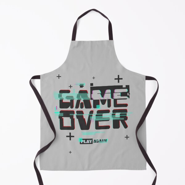 Aperçu de l'œuvre GAME OVER, Play Again ! créée et vendue par ZaCrea.