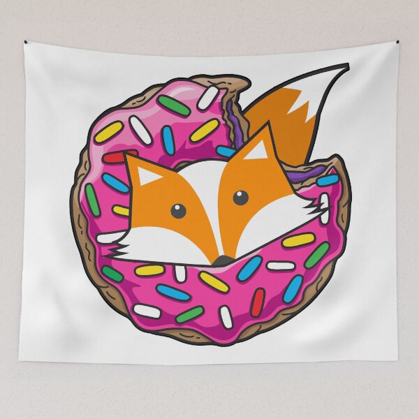 Item preview, Fox Donut designed and sold by plushism.