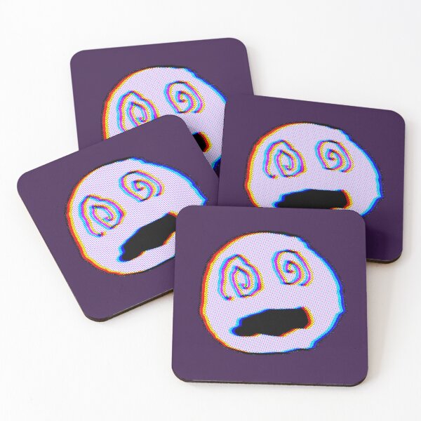 Item preview, psychedelic emoji designed and sold by DelfisArt.